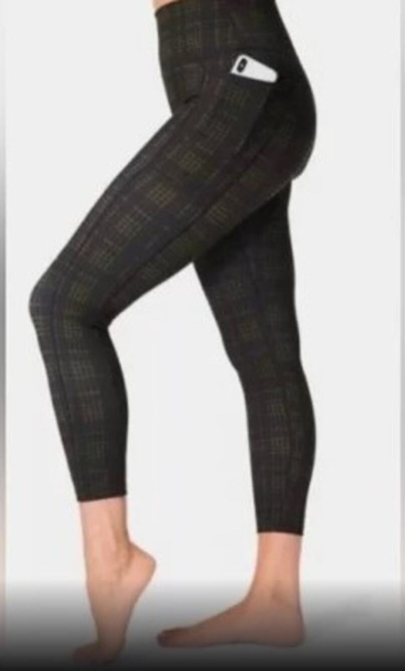 Sweaty Betty The Super Sculpt Plaid Leggings Full Length Small